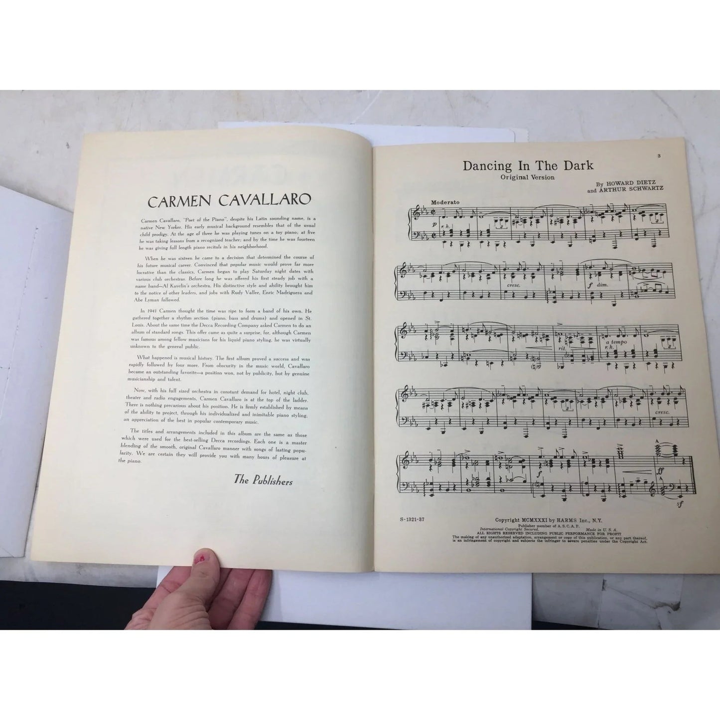 ''Carmen Cavallaro's Keyboard Creations'' Sheet Music Book - A+ Stuff - SHEET MUSIC - A+ Stuff