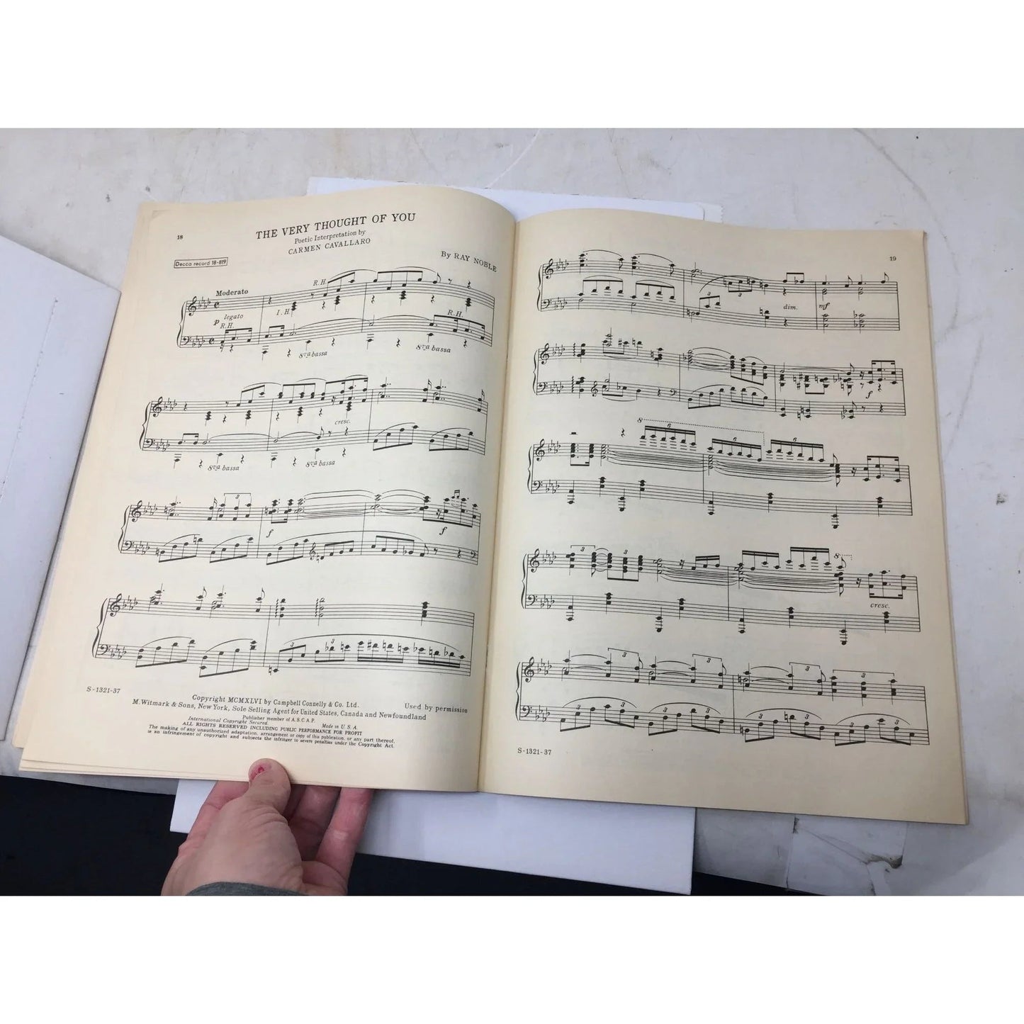 ''Carmen Cavallaro's Keyboard Creations'' Sheet Music Book - A+ Stuff - SHEET MUSIC - A+ Stuff