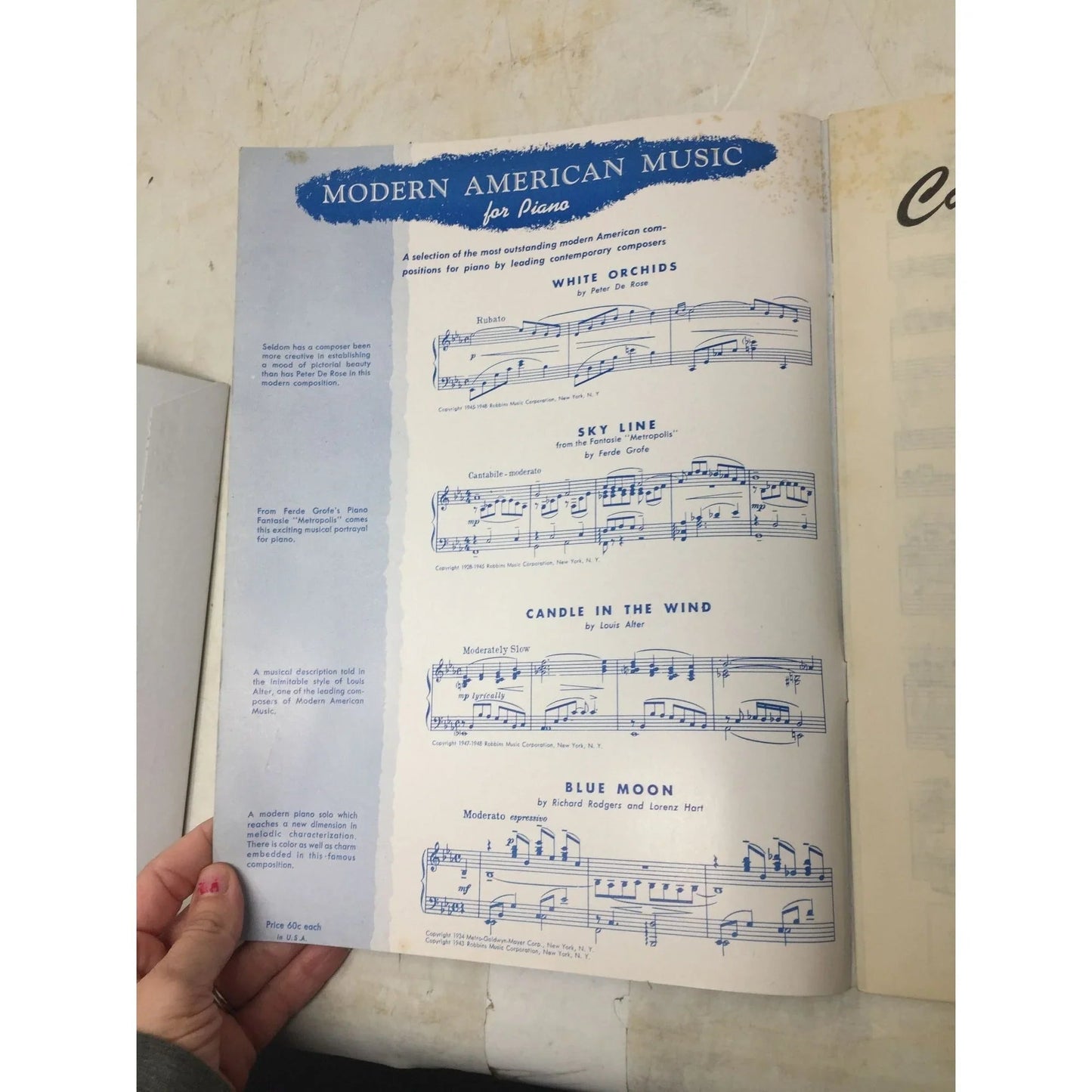 ''Carmen Cavallaro's Parade of Hits For Piano'' Sheet Music Book - A+ Stuff - SHEET MUSIC - A+ Stuff