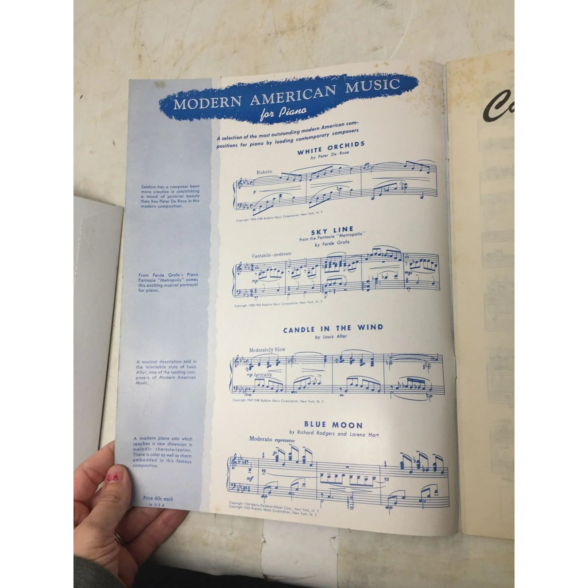 ''Carmen Cavallaro's Parade of Hits For Piano'' Sheet Music Book - A+ Stuff - SHEET MUSIC - A+ Stuff