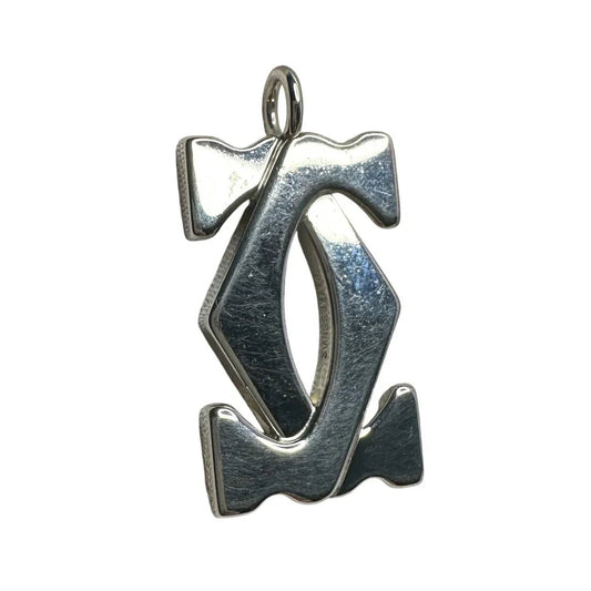 Cartier 2C Logo Pendant (aka C De Cartier Necklace Top) - Cartier - pendant - A+ Stuff