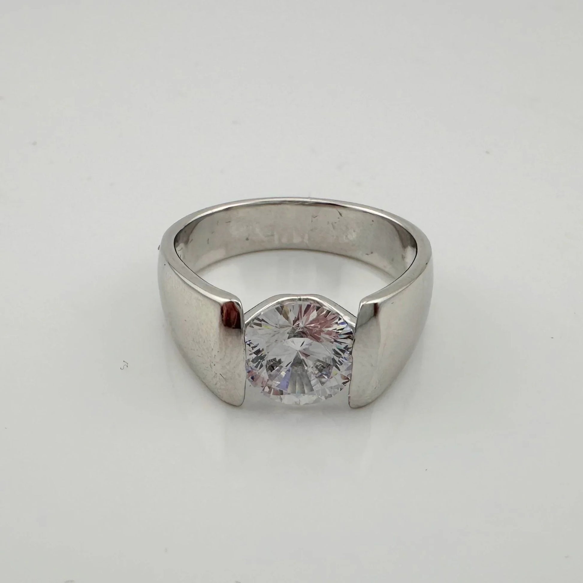 Shimmering and Beautiful 2.00 Carat DiamondLite Solitaire Ring  - Sterling - A+ Stuff