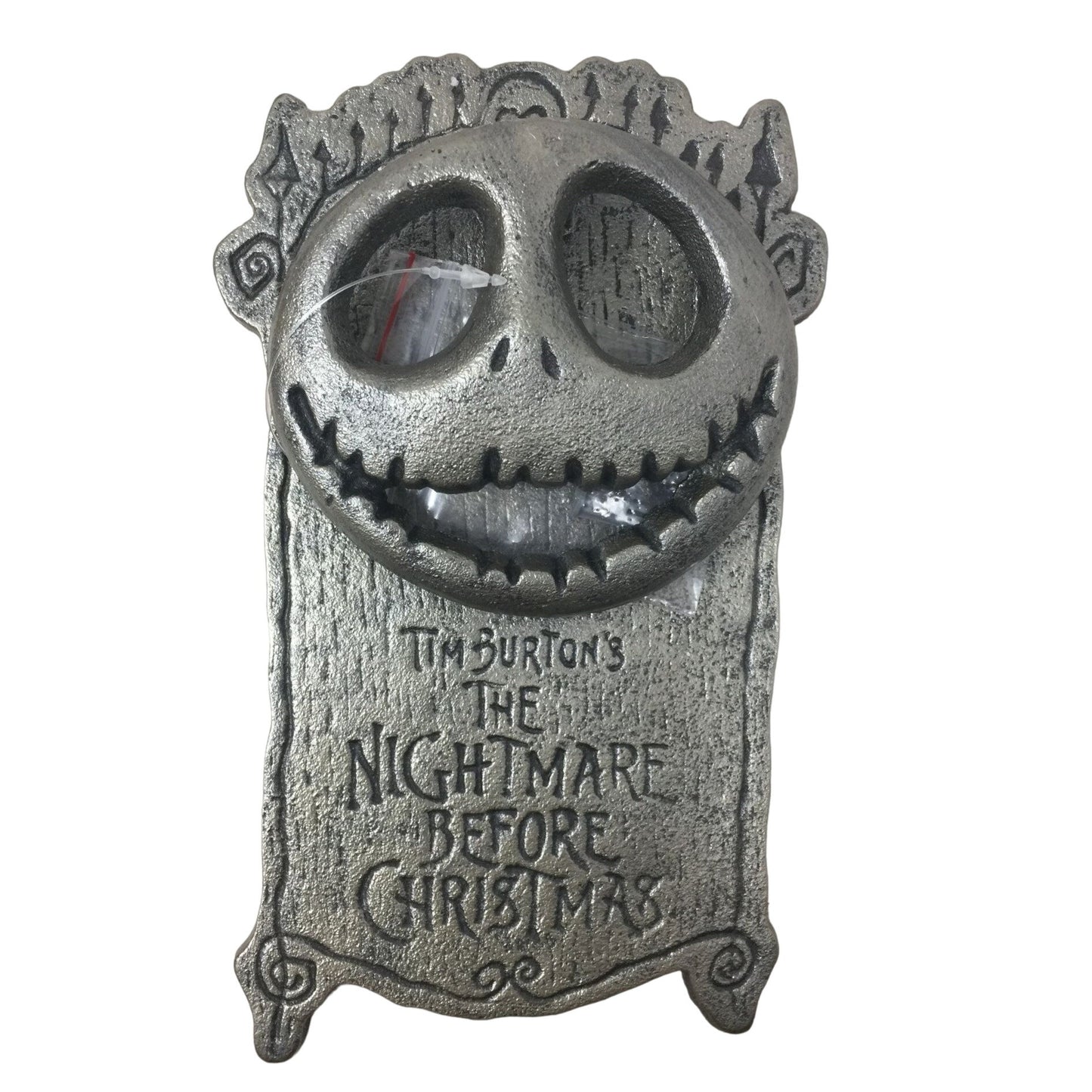 Disney The Nightmare Before Christmas Door Knocker Jack Skellington Head Cast Metal