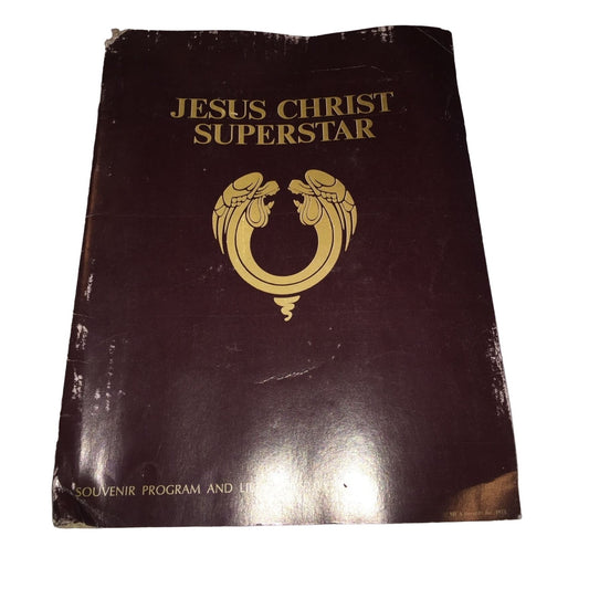 Vintage Collectible Jesus Christ Superstar Souvenir Program & Libretto