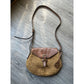 Michael Kors Straw & Leather Crossbody / Shoulder Bag  - Tan & Brown