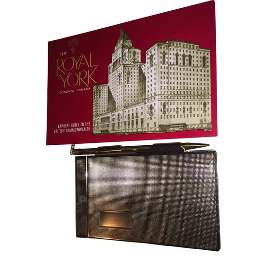 Vintage The Royal York Toronto, Canada Pen & Pad In Case with Box