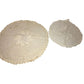 Set of 3 White/Cream Colored Handmade Crocheted Table Placemats/Doilies - A+ Stuff