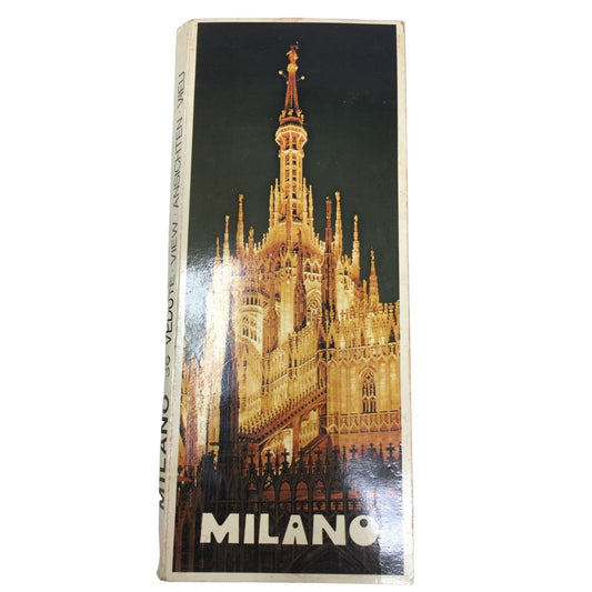 Milano Italy 36 Vedute- View- Ansichten- Vieu- Book of Postcards