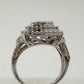 Beautiful 1.00 Carat Natural Cushion Cut Diamond Ring Size 6.25