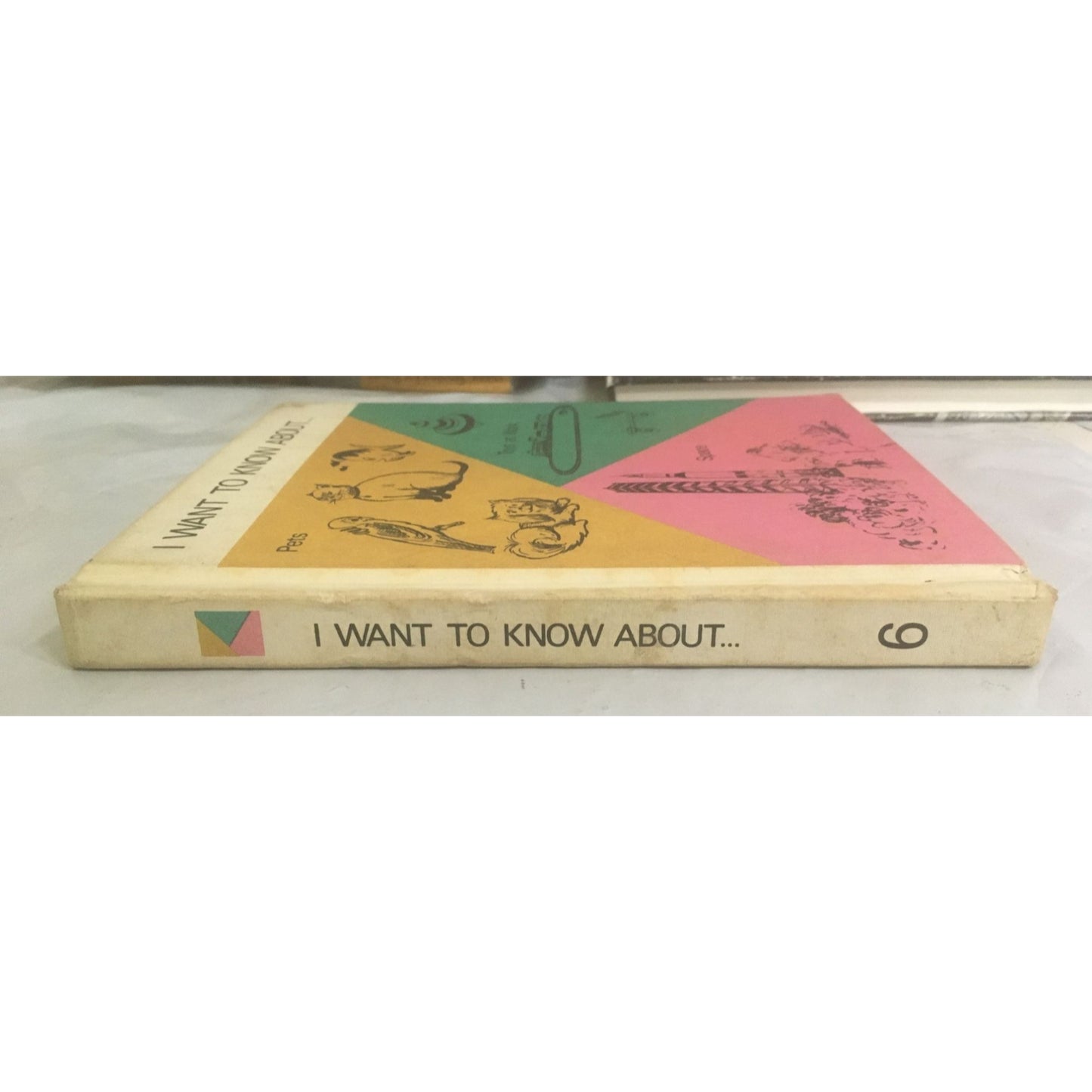 I Want to Know About... Pets, Toys at Work, and Space Vintage Childrens Book