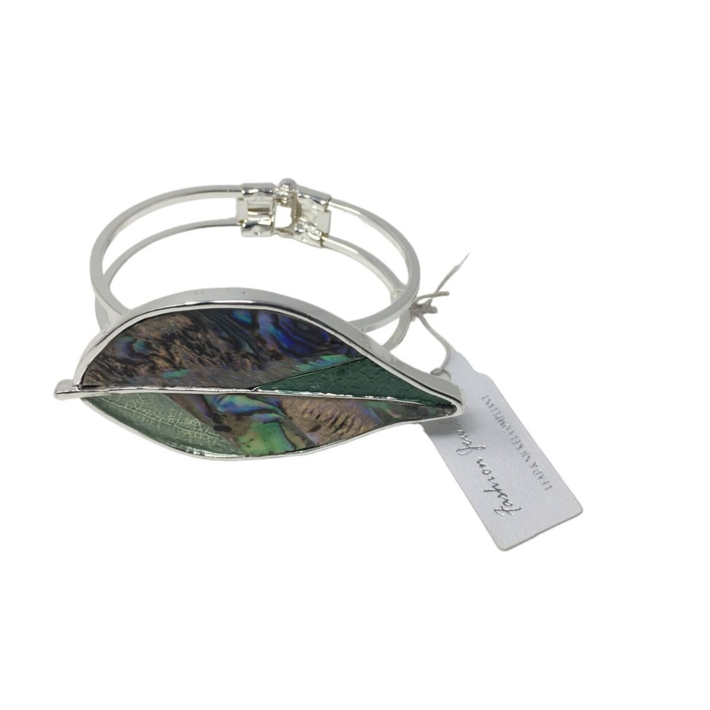 Fashion Jewelry Genuine Abalone Fashion Bangle- New with Tags