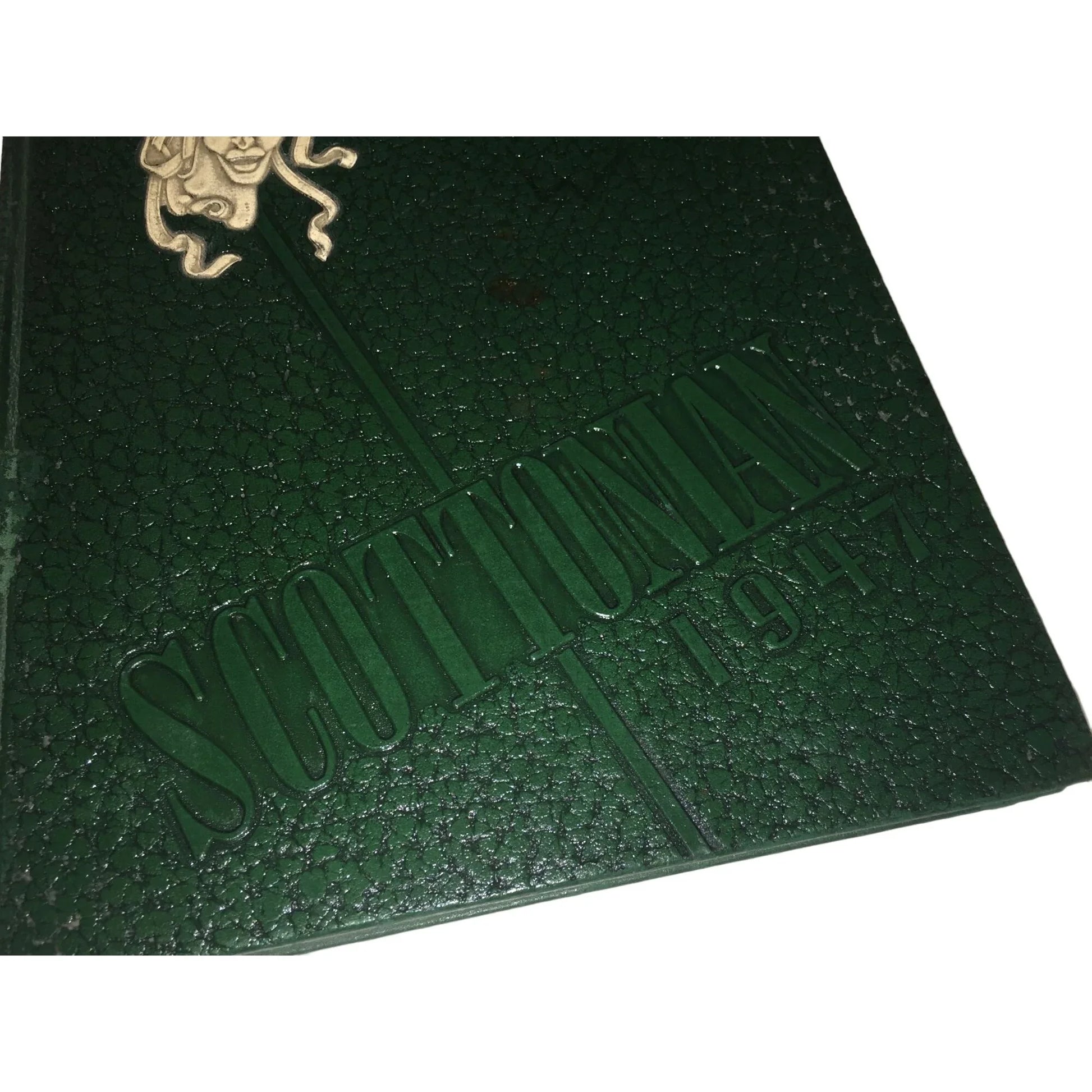 Scottonian 1947 Vintage Black/White Highschool Yearbook Memorabilia - A+ Stuff