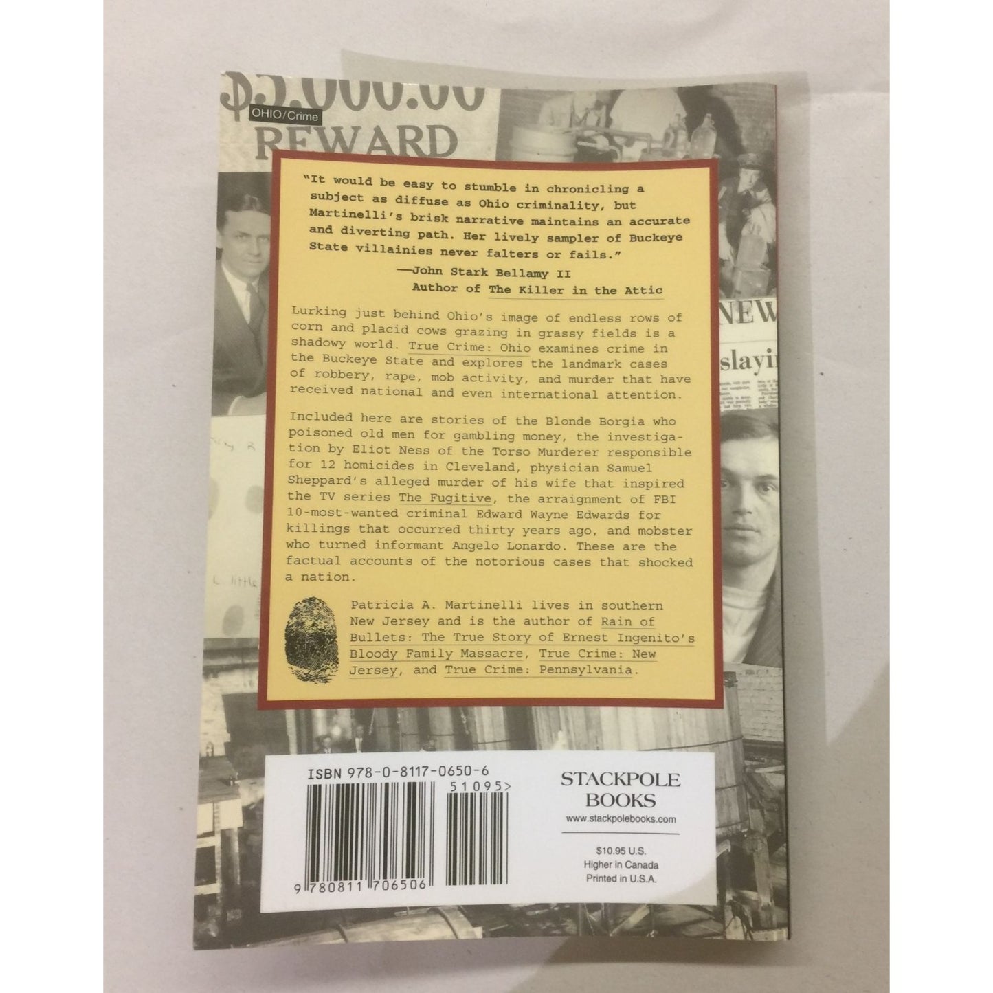 True Crime: Ohio- The States Most Notorious Criminal Cases Paperback book