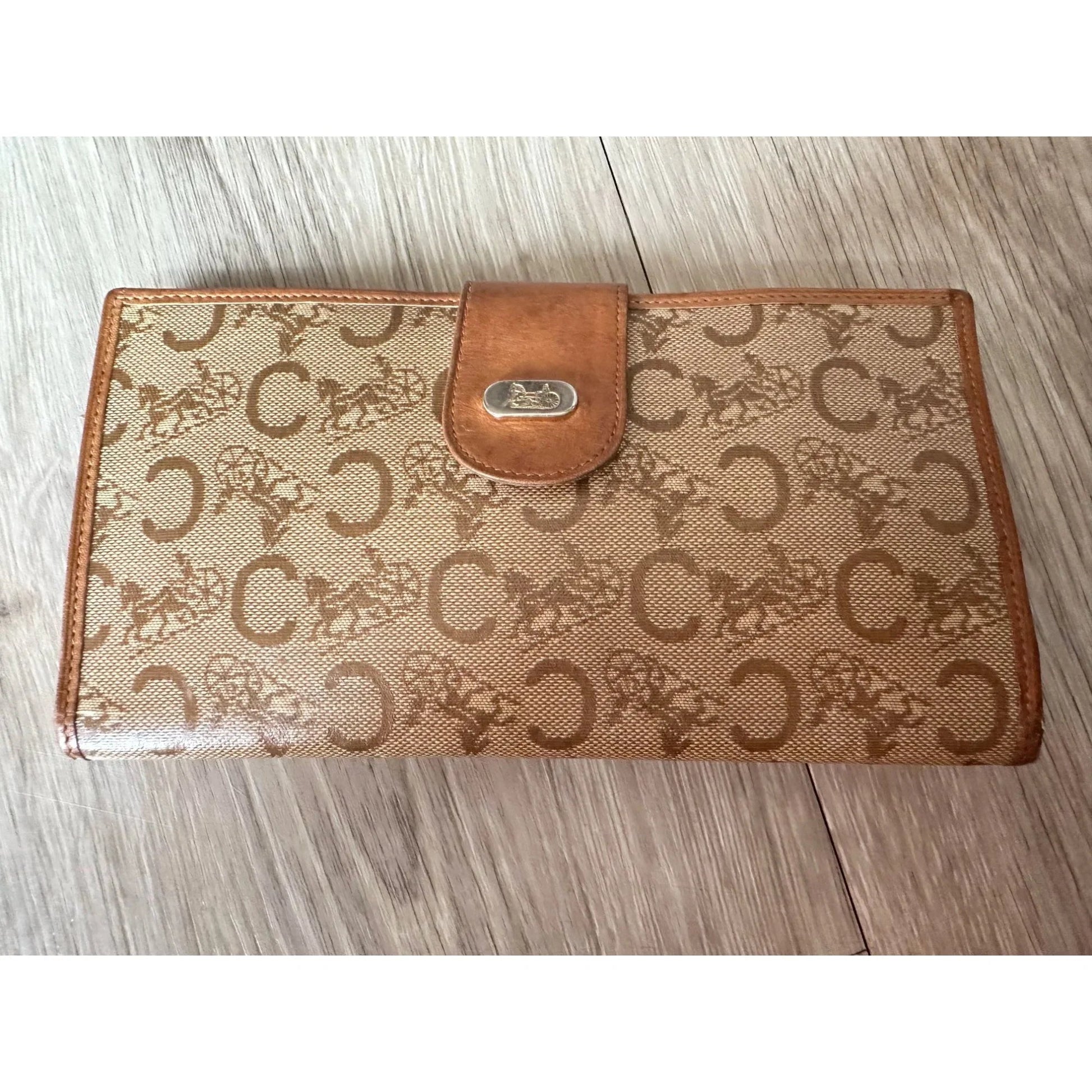 CELINE Horse Carriage C Macadam PVC Long Bifold Wallet Purse - Celine - Luxury Item - A+ Stuff