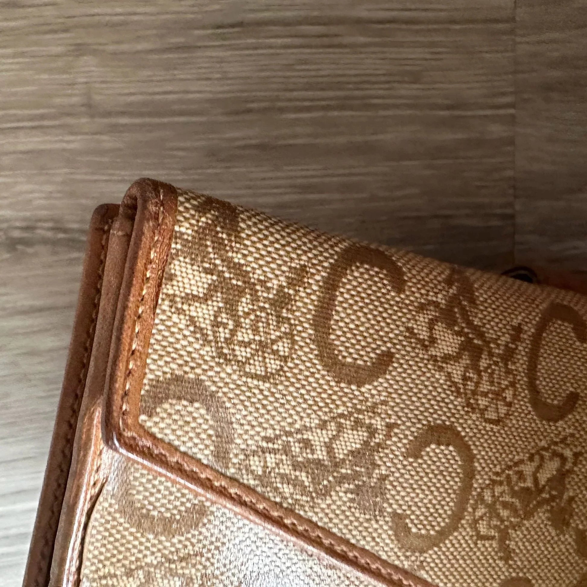 CELINE Horse Carriage C Macadam PVC Long Bifold Wallet Purse - Celine - Luxury Item - A+ Stuff