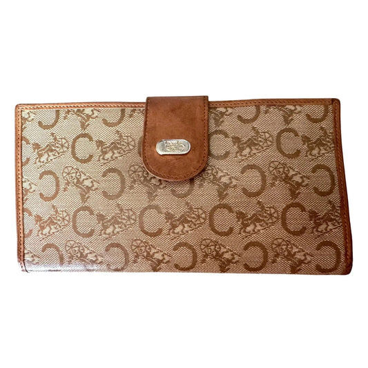 CELINE Horse Carriage C Macadam PVC Long Bifold Wallet Purse - Celine - Luxury Item - A+ Stuff
