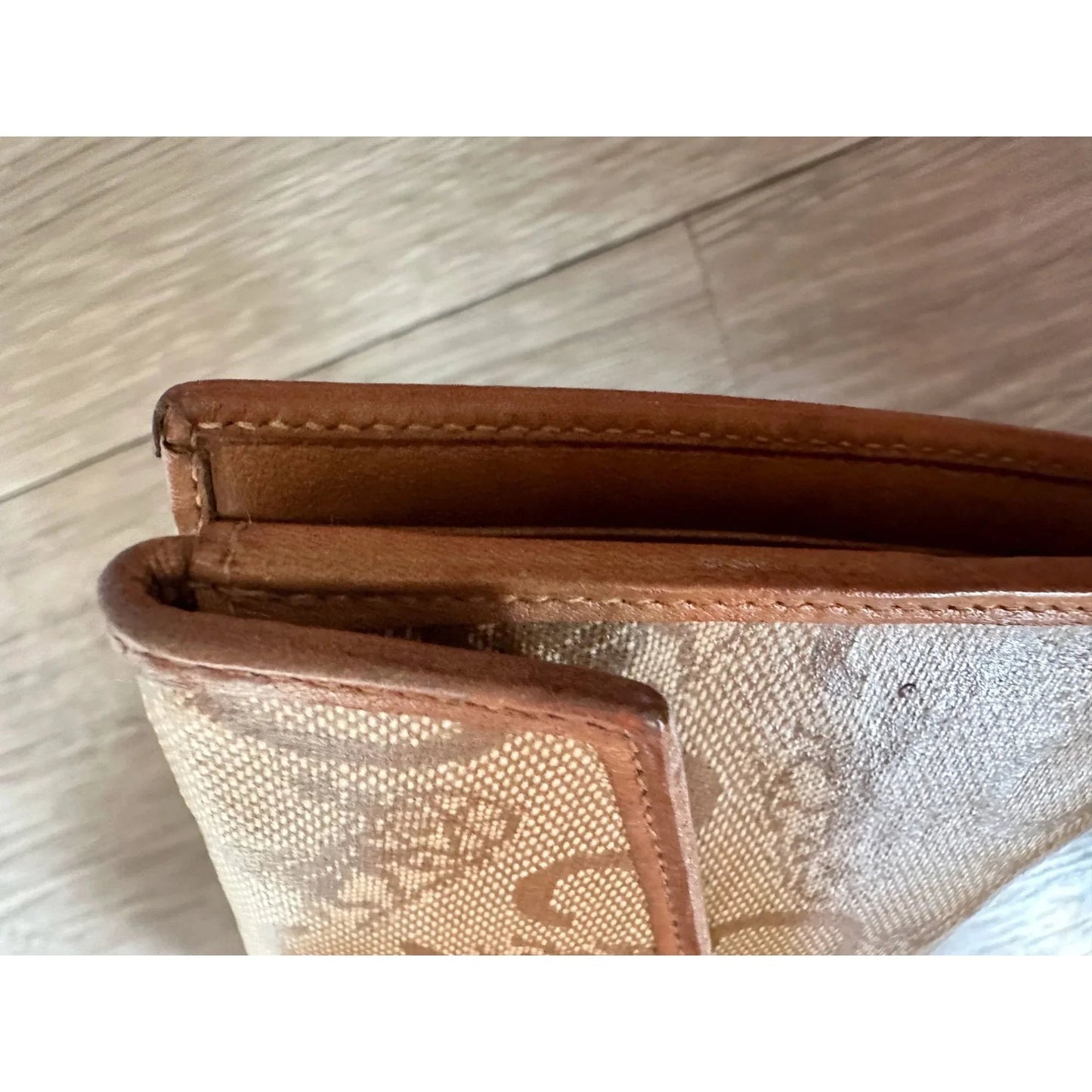 CELINE Horse Carriage C Macadam PVC Long Bifold Wallet Purse - Celine - Luxury Item - A+ Stuff
