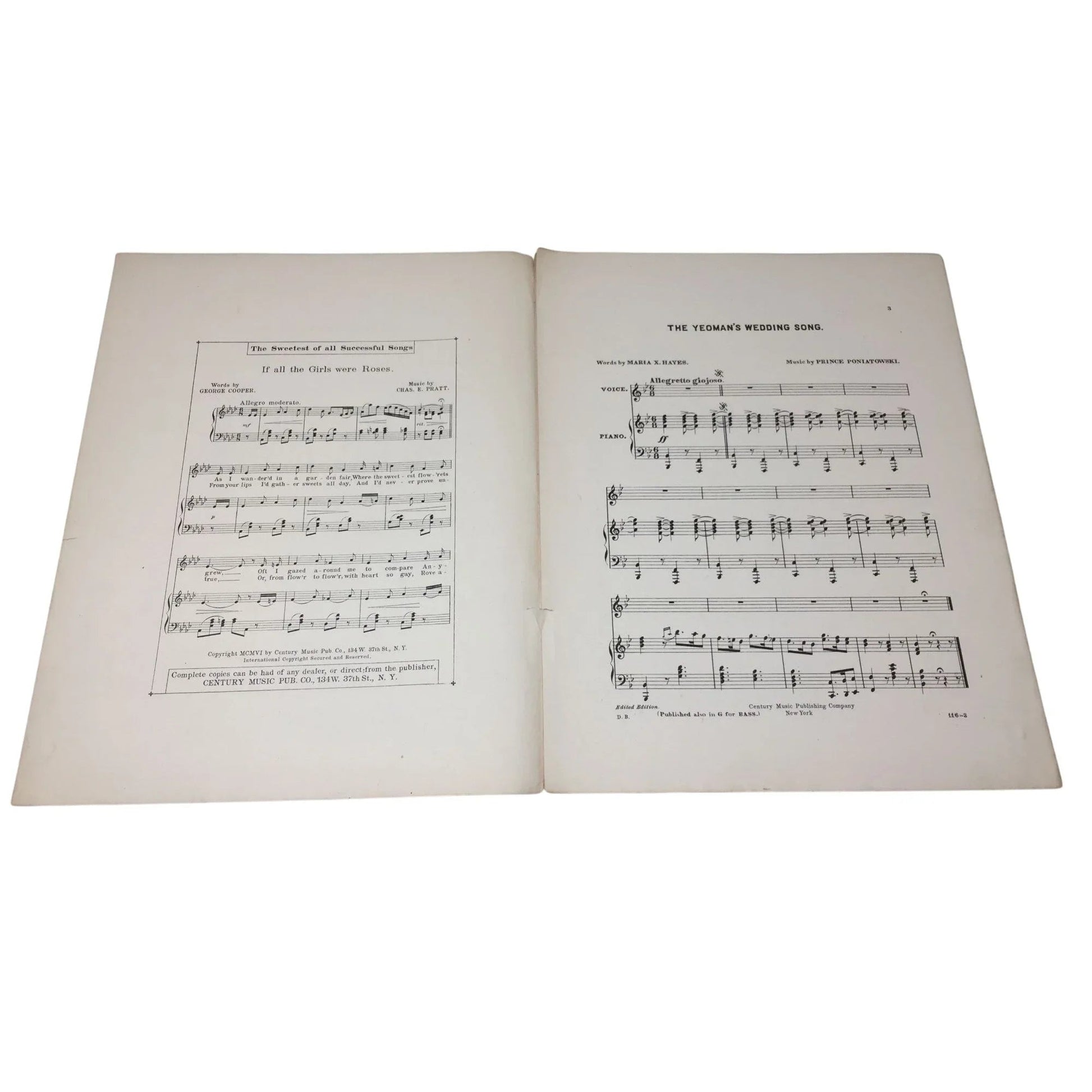 Century Edition Vocal Blossoms Sheet Music Book - A+ Stuff - SHEET MUSIC - A+ Stuff