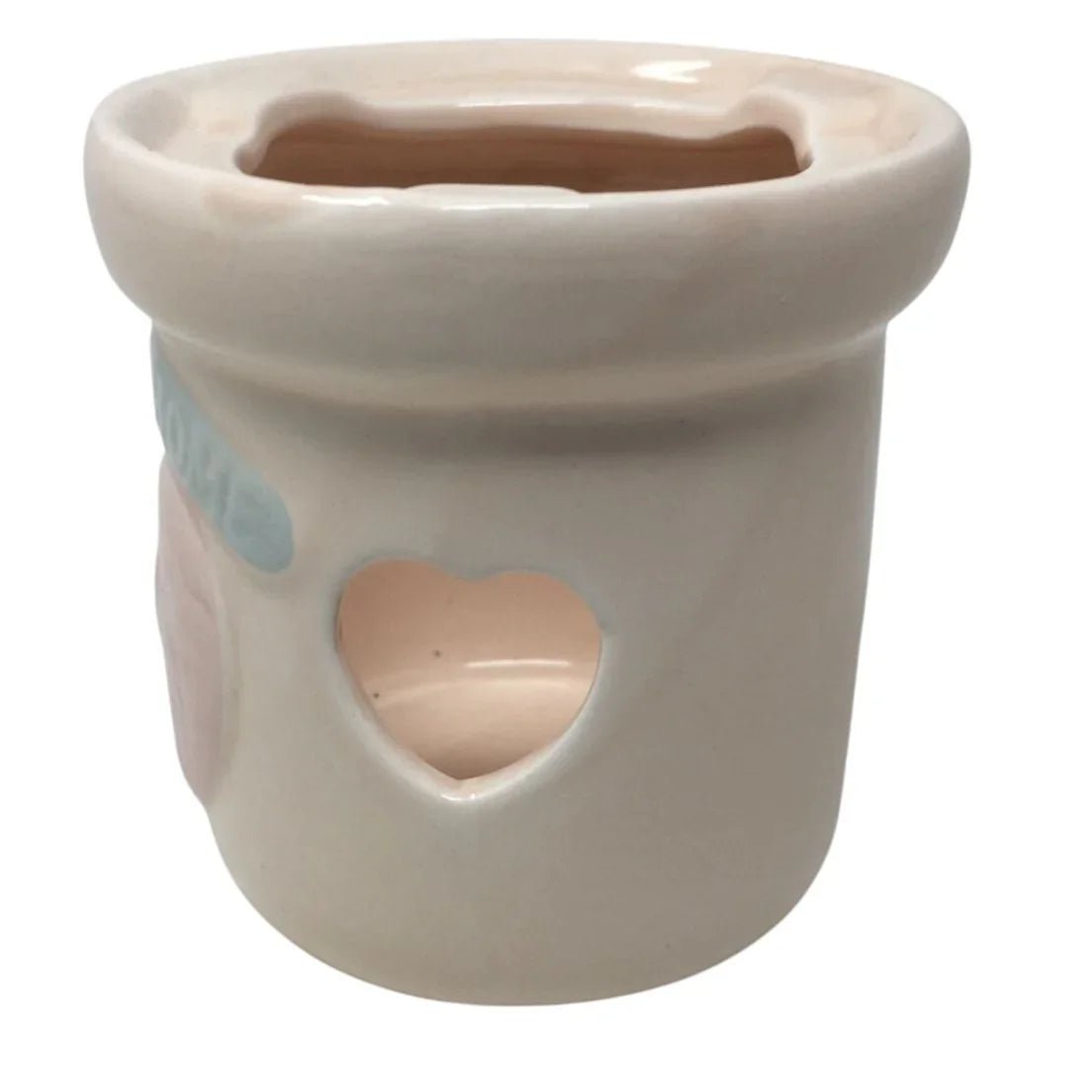 Ceramic ''Home Sweet Home'' Candle Holder/Wax Oil Warmer - A+ Stuff - Candle Holders - A+ Stuff