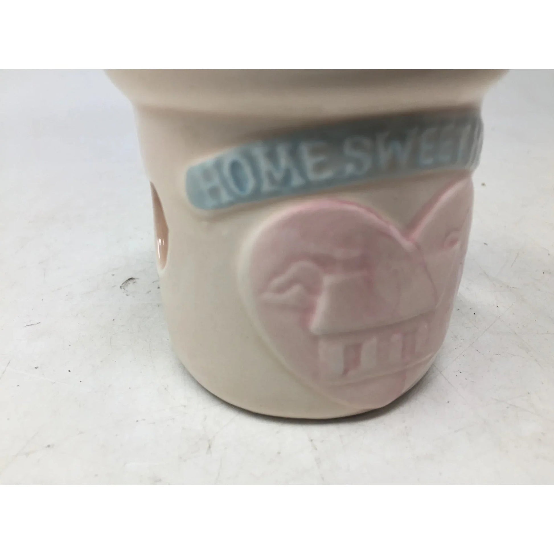 Ceramic ''Home Sweet Home'' Candle Holder/Wax Oil Warmer - A+ Stuff - Candle Holders - A+ Stuff