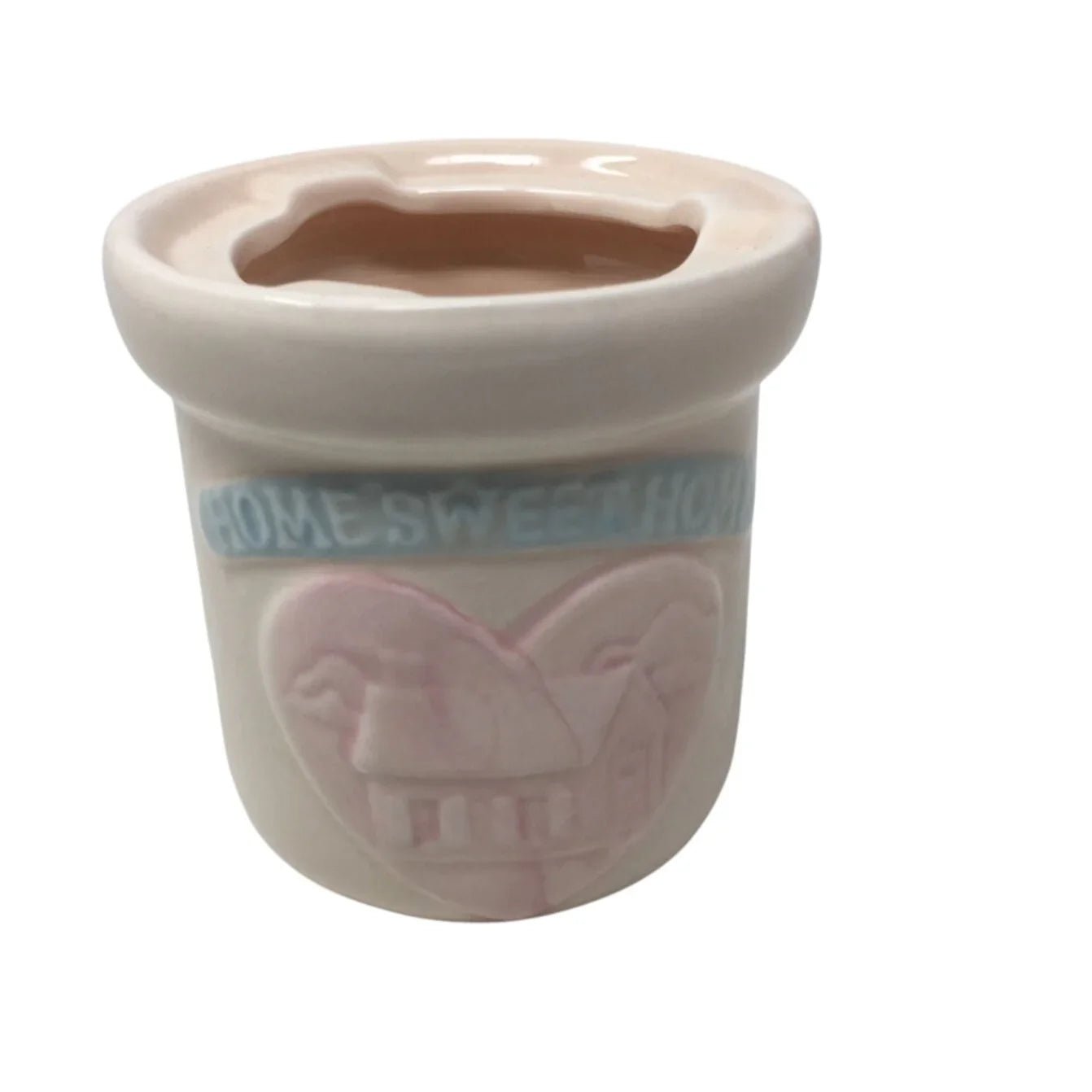 Ceramic ''Home Sweet Home'' Candle Holder/Wax Oil Warmer - A+ Stuff - Candle Holders - A+ Stuff