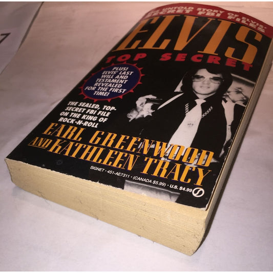 Elvis: Top Secret- The Untold Story of Elvis Presley's Secret FBI Files Paperback