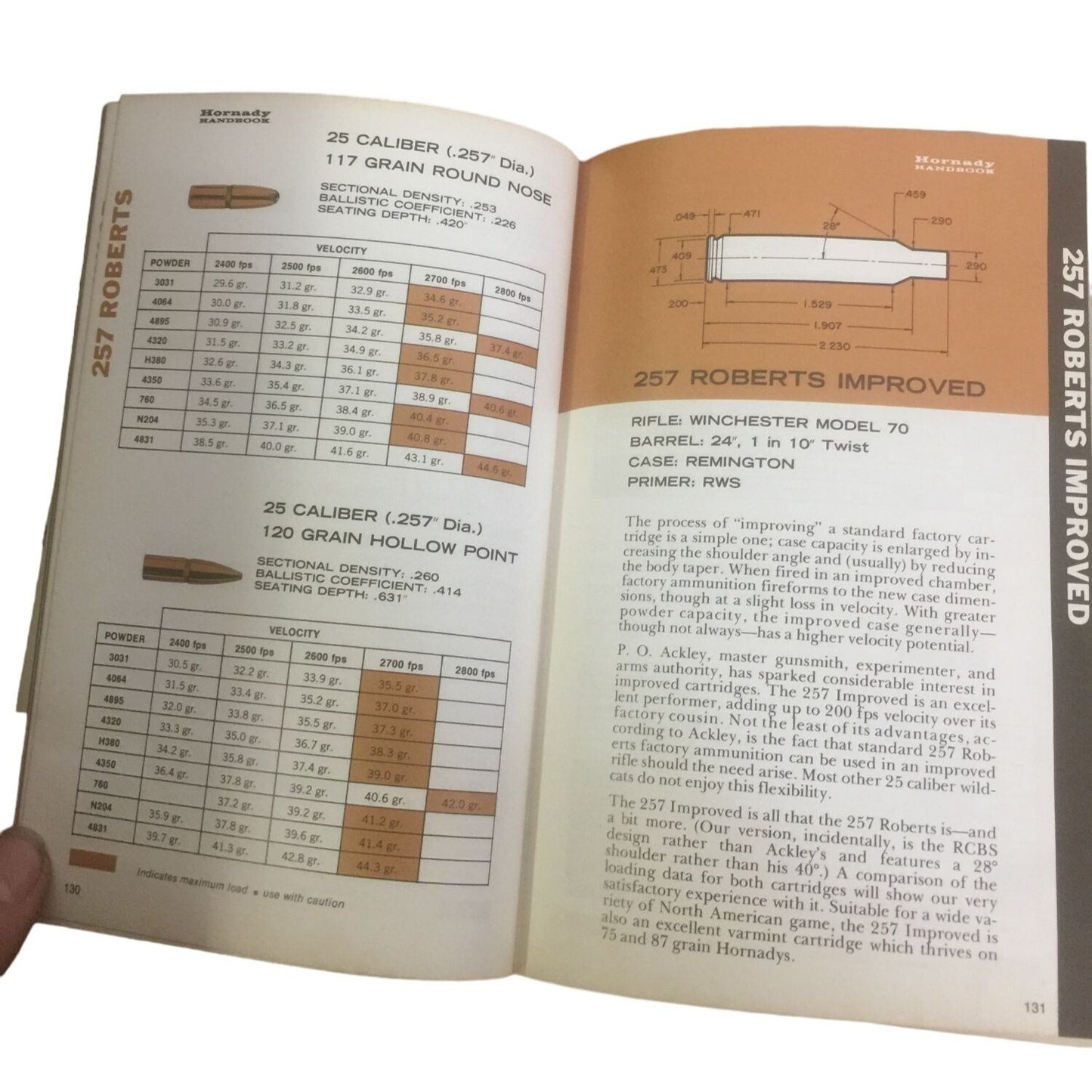 Hornady Handbook of Cartridge Reloading Rifle-Pistol Vol II Book