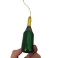 Champagne Bottle Christmas Tree Ornament - about 4.5'' tall - A+ Stuff - Holiday Ornaments - A+ Stuff