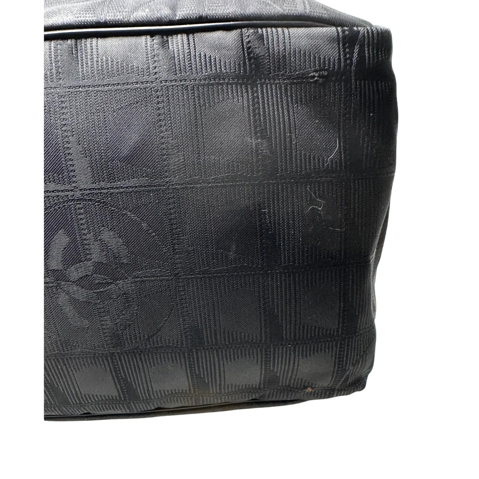 CHANEL Black Nylon Travel Line Tote Bag - Chanel - Tote Bag - A+ Stuff