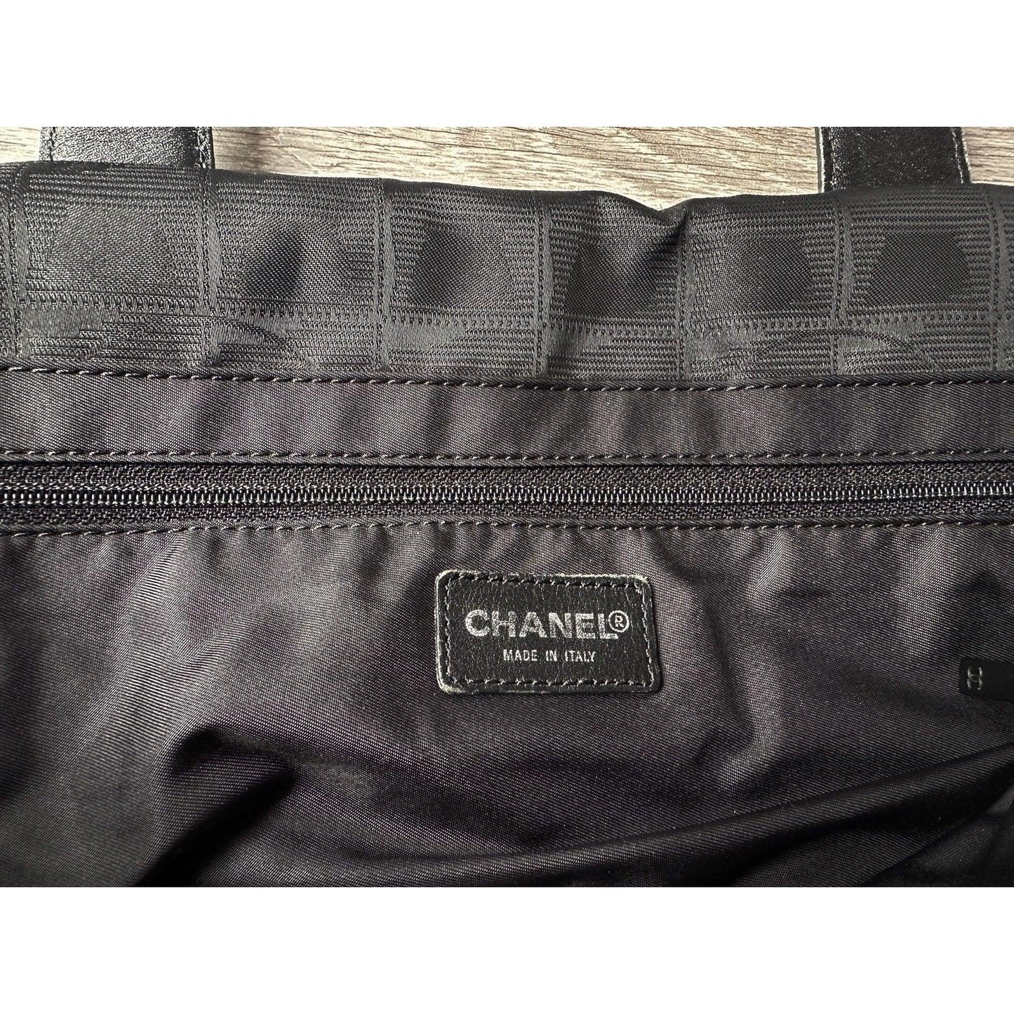 CHANEL Black Nylon Travel Line Tote Bag - Chanel - Tote Bag - A+ Stuff