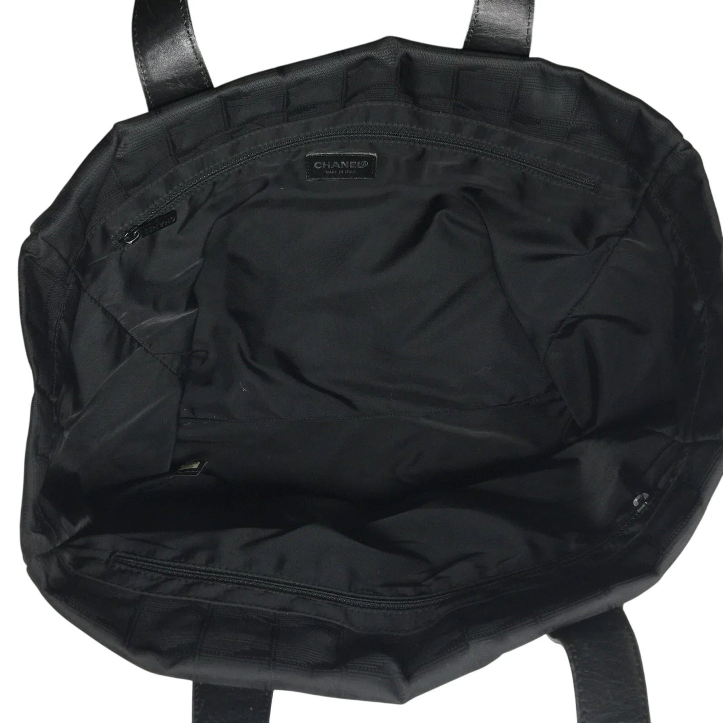 CHANEL Black Nylon Travel Line Tote Bag - Chanel - Tote Bag - A+ Stuff