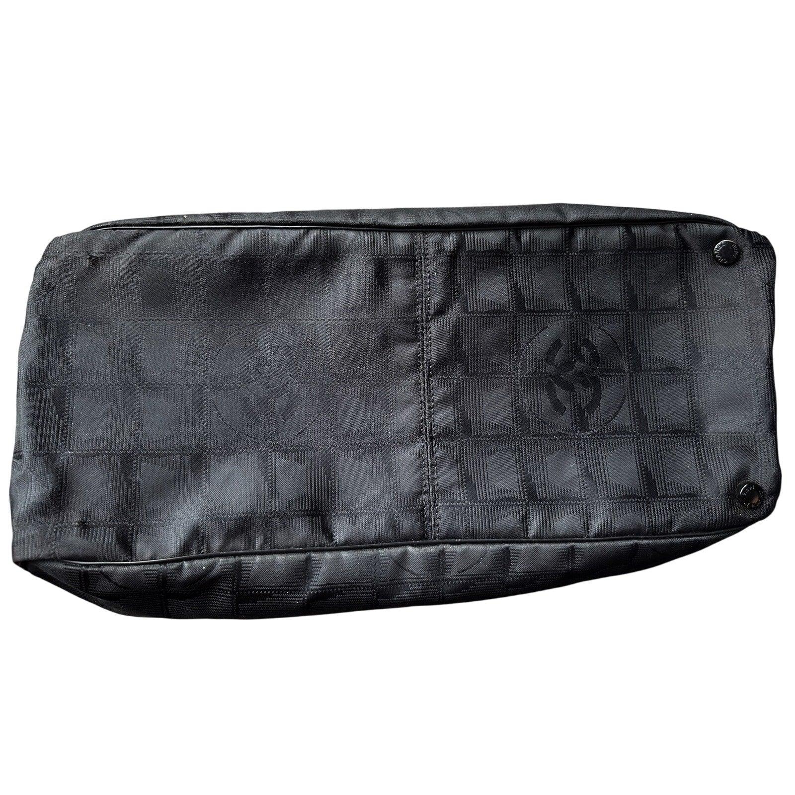 CHANEL Black Nylon Travel Line Tote Bag - Chanel - Tote Bag - A+ Stuff