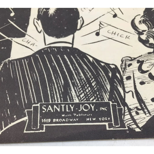 ''Chickery Chick'' Professional Artist Copy Vintage Sheet Music - A+ Stuff - SHEET MUSIC - A+ Stuff