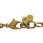 Christian Dior Black Logo Plate Necklace Gold Plated - Christian Dior - Necklace with Pendant - A+ Stuff