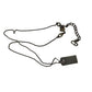 Christian Dior Dog Tag Style Necklace - Gunmetal - Christian Dior - Necklace with Pendant - A+ Stuff