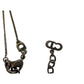Christian Dior Dog Tag Style Necklace - Gunmetal - Christian Dior - Necklace with Pendant - A+ Stuff
