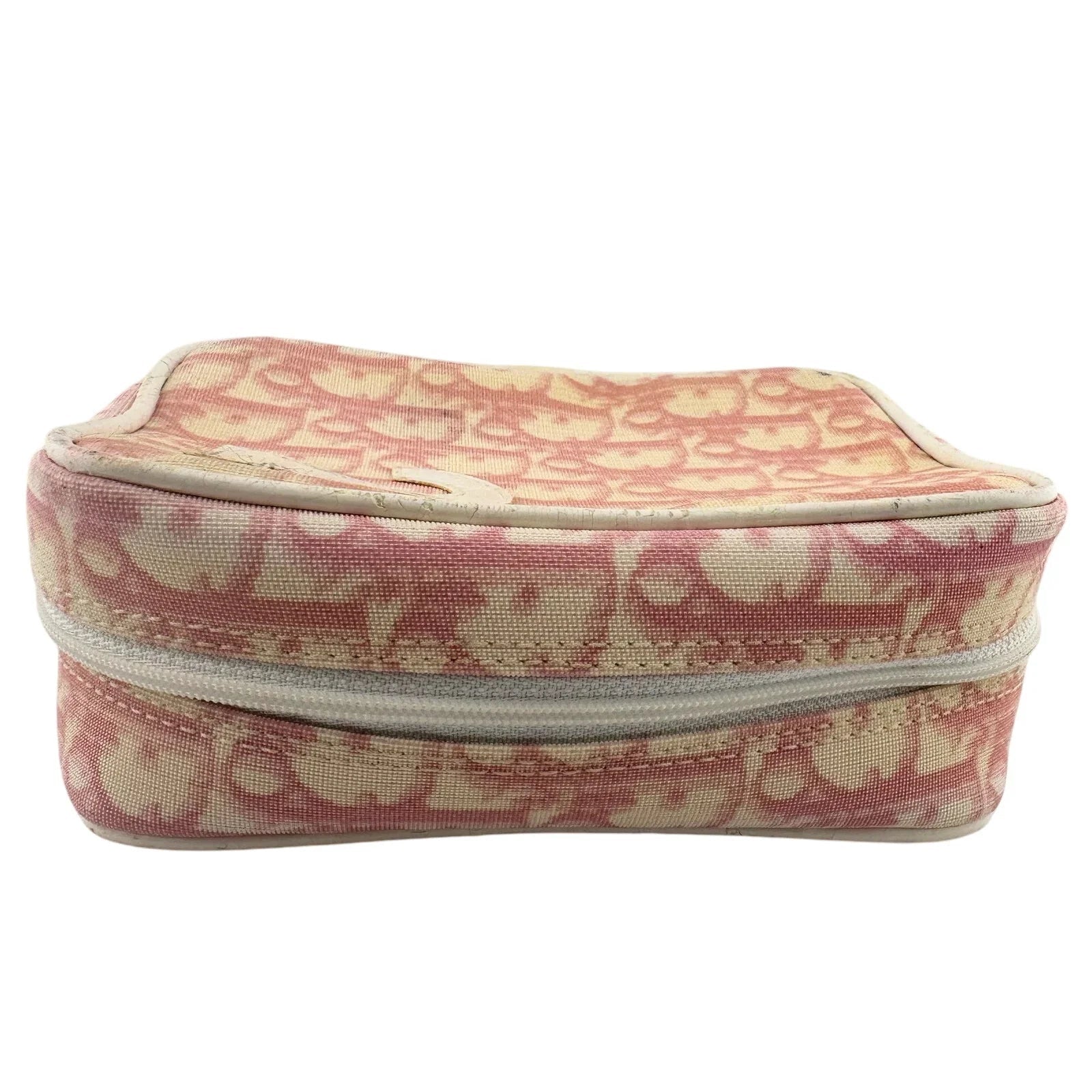 Christian Dior Pink Trotter Monogram 2 Denim Wristlet Pouch - Christian Dior - Wristlet - A+ Stuff