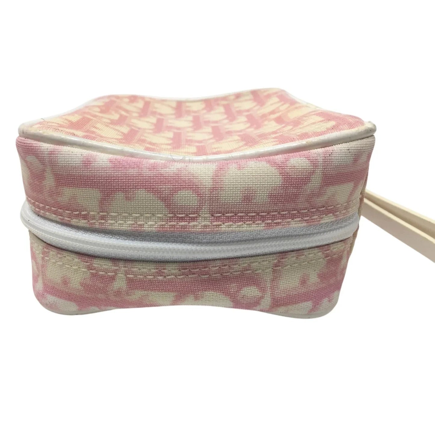 Christian Dior Pink Trotter Monogram 2 Denim Wristlet Pouch - Christian Dior - Wristlet - A+ Stuff