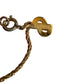 Christian Dior Rhinestone Gold Plate Necklace 16" - Christian Dior - Necklace with Pendant - A+ Stuff