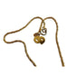 Christian Dior Rhinestone Gold Plate Necklace 16" - Christian Dior - Necklace with Pendant - A+ Stuff