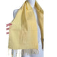 Christian Dior Yellow Monsieur Men's Cashmaire (Acrylic) Scarf (France) RN 61486 - Dior - Scarf - A+ Stuff
