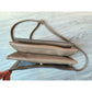 Christian Soriano for Payless Taupe Crossbody Bag with Zippered long Front Flap - A+ Stuff