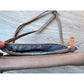 Christian Soriano for Payless Taupe Crossbody Bag with Zippered long Front Flap - A+ Stuff