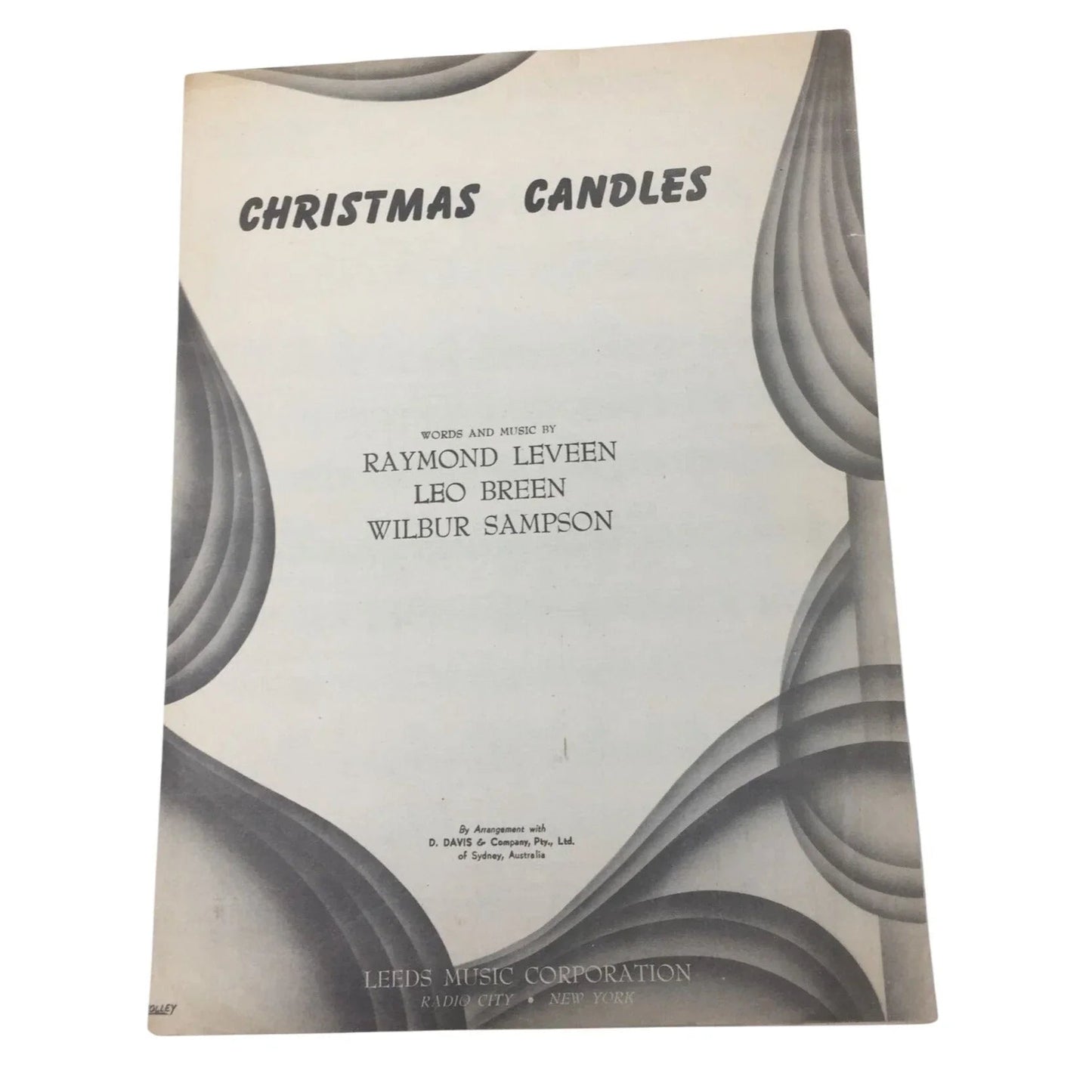 ''Christmas Candles'' by Raymond Leveen, Leo Breen, and Wilbur Sampson - A+ Stuff - SHEET MUSIC - A+ Stuff