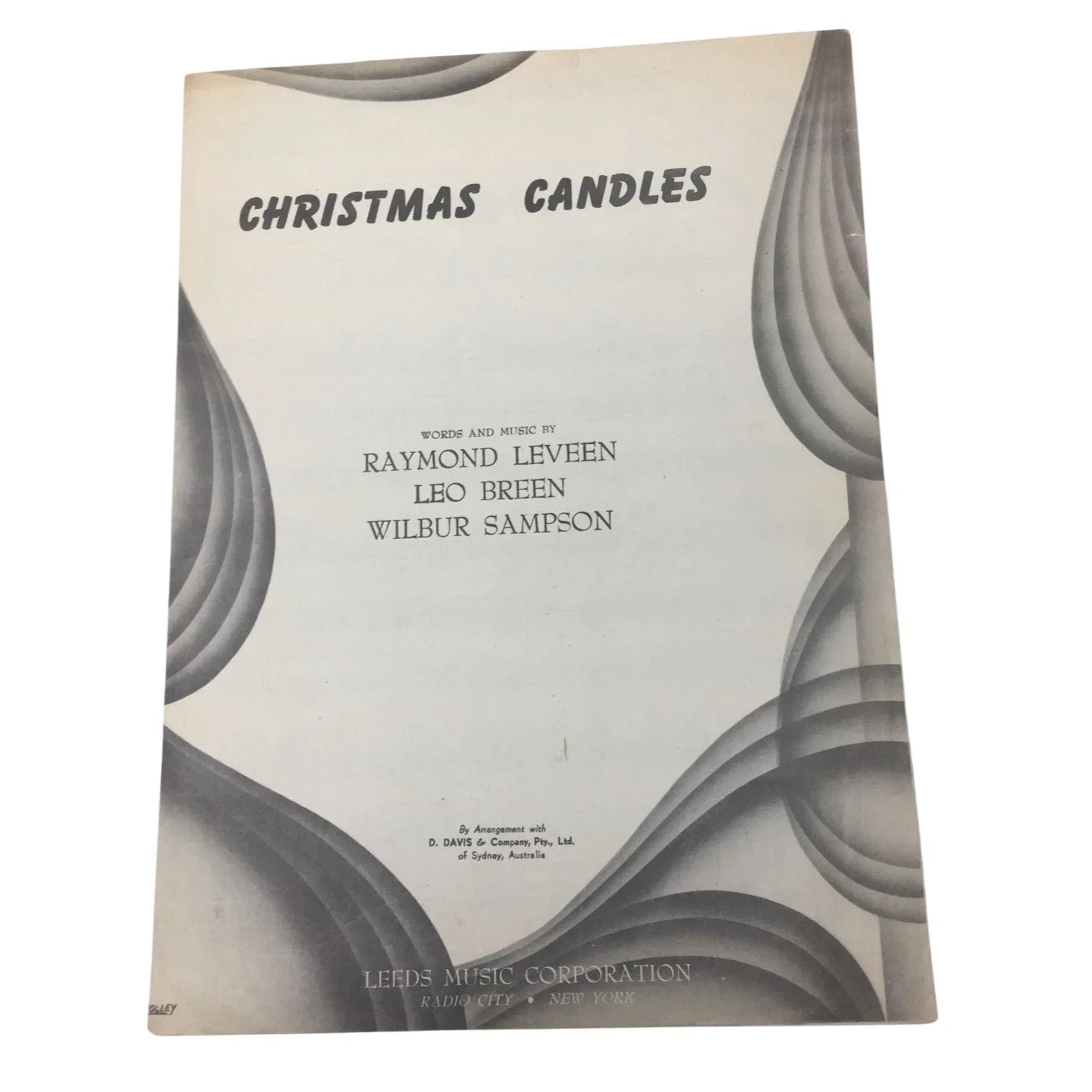 ''Christmas Candles'' by Raymond Leveen, Leo Breen, and Wilbur Sampson - A+ Stuff - SHEET MUSIC - A+ Stuff