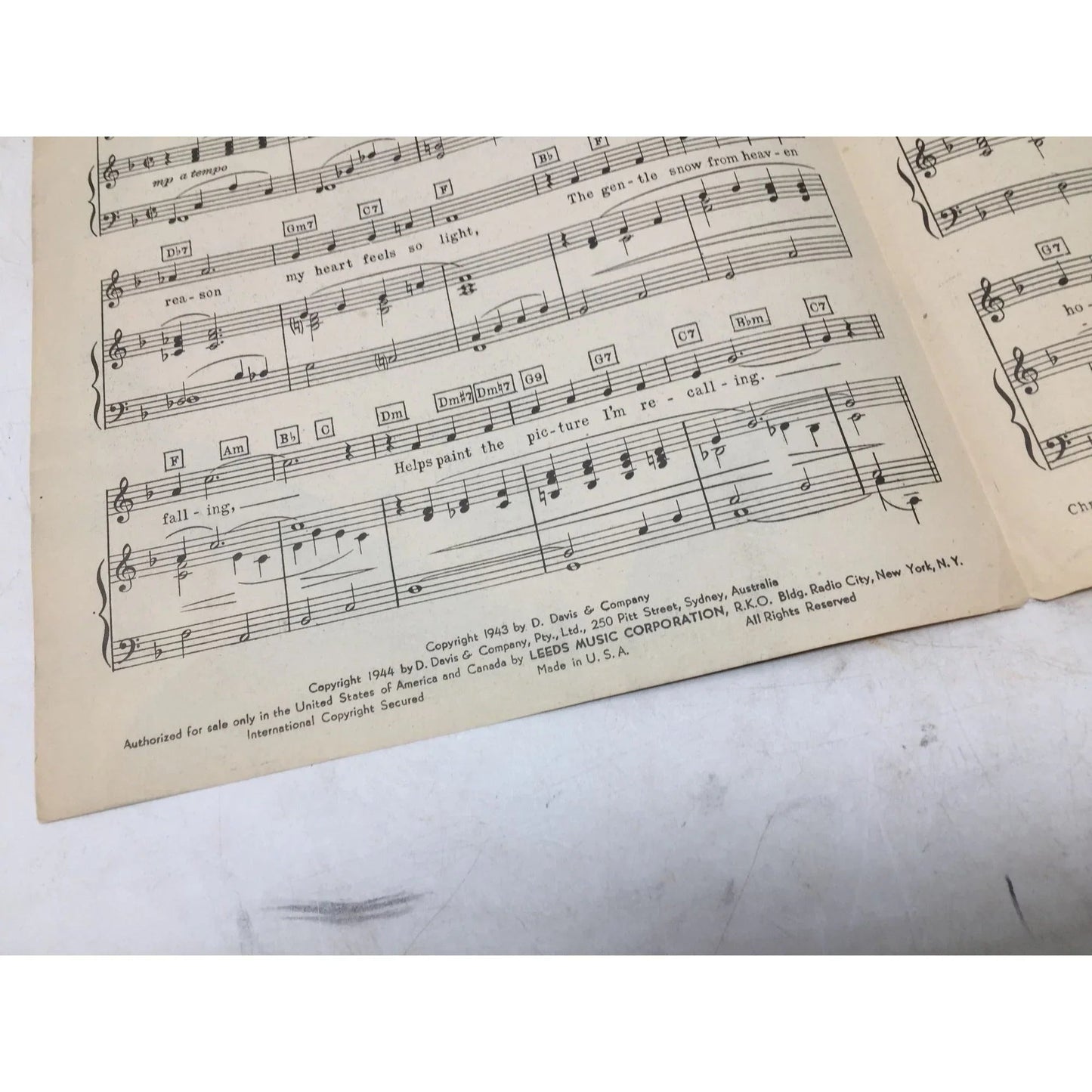 ''Christmas Candles'' by Raymond Leveen, Leo Breen, and Wilbur Sampson - A+ Stuff - SHEET MUSIC - A+ Stuff