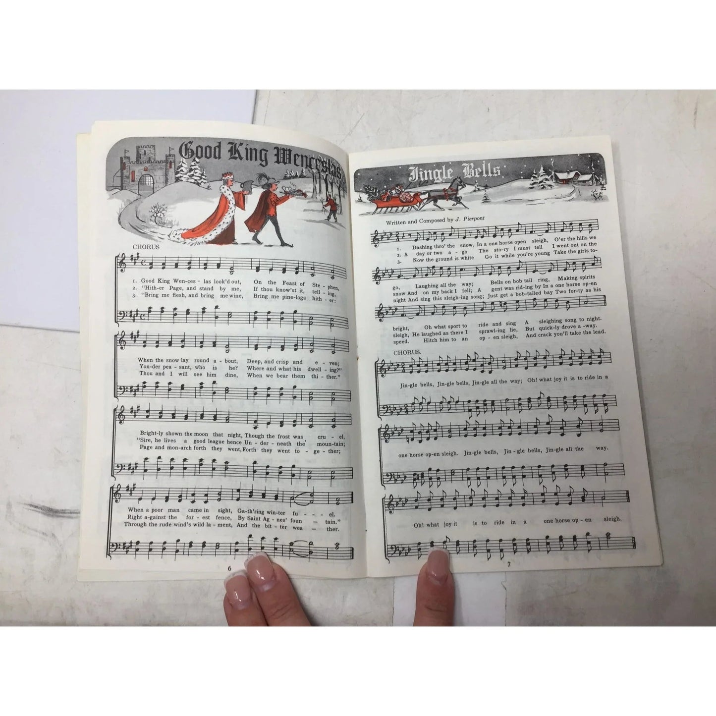 ''CHRISTMAS CAROLS'' Vintage Advertising Sheet Music Song book - A+ Stuff - SHEET MUSIC - A+ Stuff