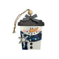 Christmas Coffee Cup Snowman Ornament - A+ Stuff - Holiday Ornaments - A+ Stuff