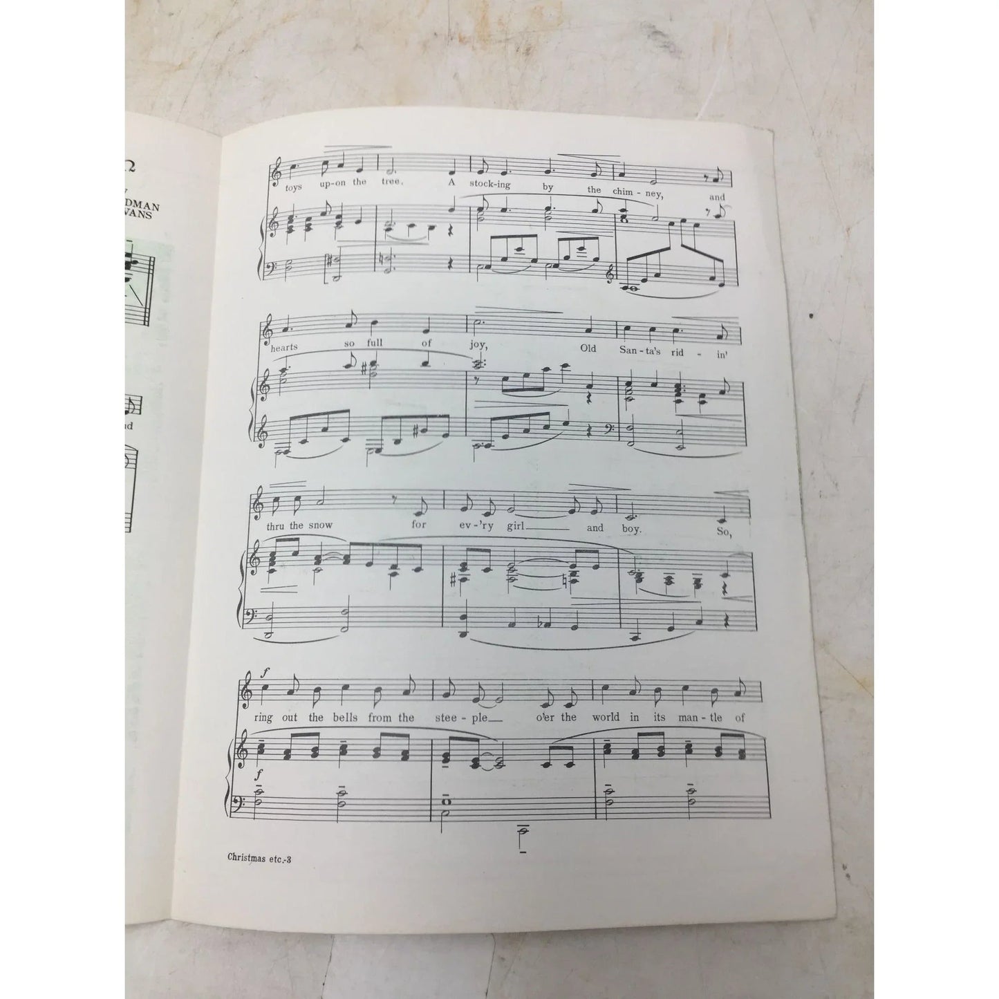''Christmas Was Meant For Children'' by Gordon Goodman and Chuck Evans - A+ Stuff - SHEET MUSIC - A+ Stuff