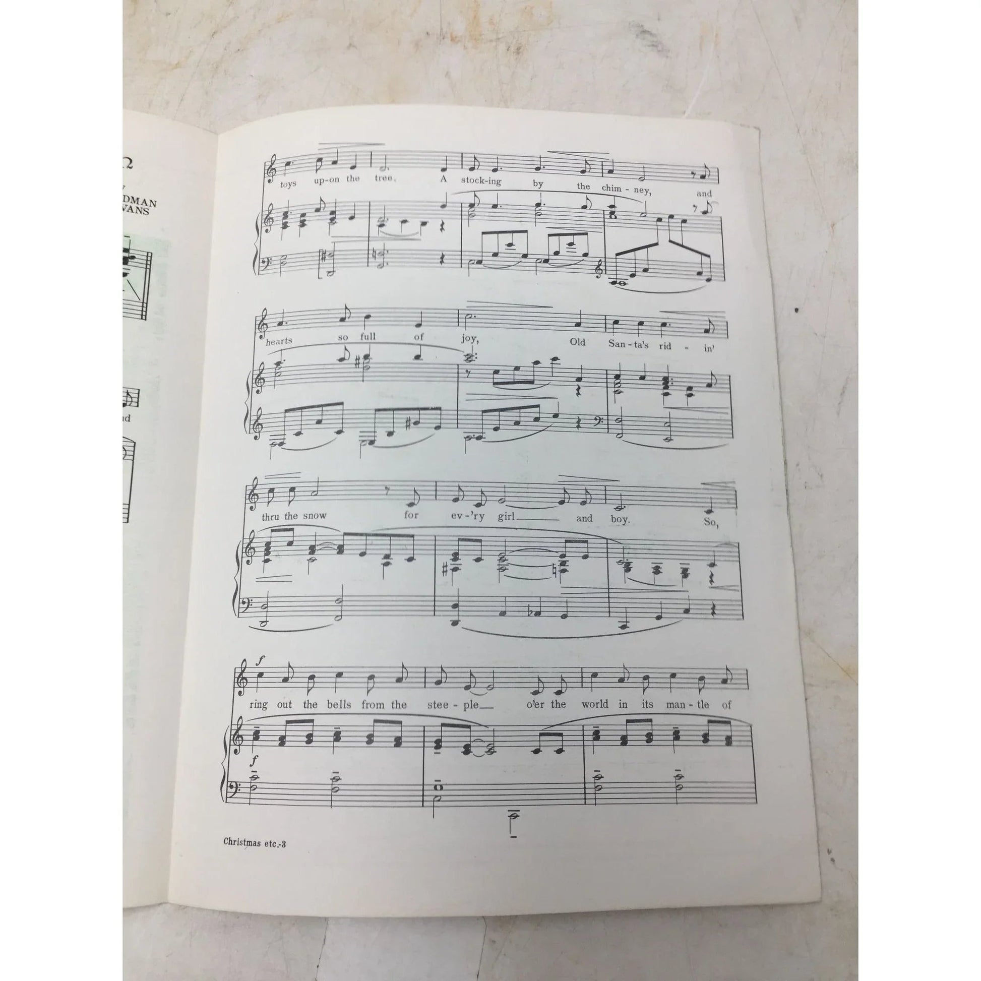 ''Christmas Was Meant For Children'' by Gordon Goodman and Chuck Evans - A+ Stuff - SHEET MUSIC - A+ Stuff